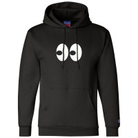 Cartoon Eyes Champion Hoodie | Artistshot