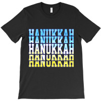 Happy Hanukkah Tie Dye Chanukkah Jewish Holiday Long Sleeve T Shirt T-shirt | Artistshot