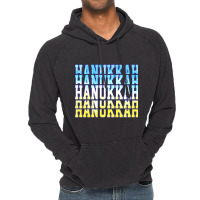 Happy Hanukkah Tie Dye Chanukkah Jewish Holiday Long Sleeve T Shirt Vintage Hoodie | Artistshot