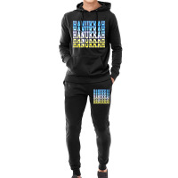 Happy Hanukkah Tie Dye Chanukkah Jewish Holiday Long Sleeve T Shirt Hoodie & Jogger Set | Artistshot