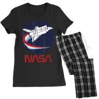 Shuttle Three Color Swoosh Circle Women's Pajamas Set | Artistshot