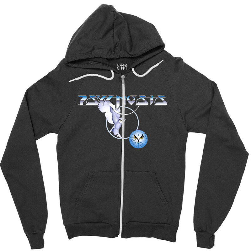 Psygnosis Zipper Hoodie by RonaldEllis | Artistshot