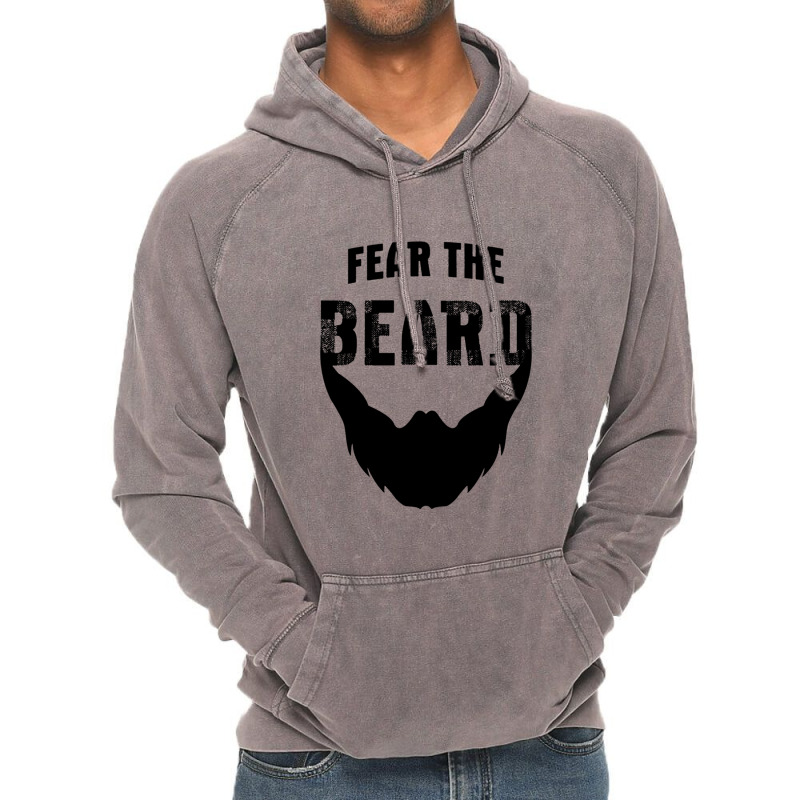 Fear The Beard Shirt Vintage Hoodie by kynekel | Artistshot