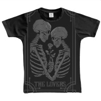 The Lovers Tarot Card Occult Goth Halloween Gothic Graphic Youth T-shirt | Artistshot