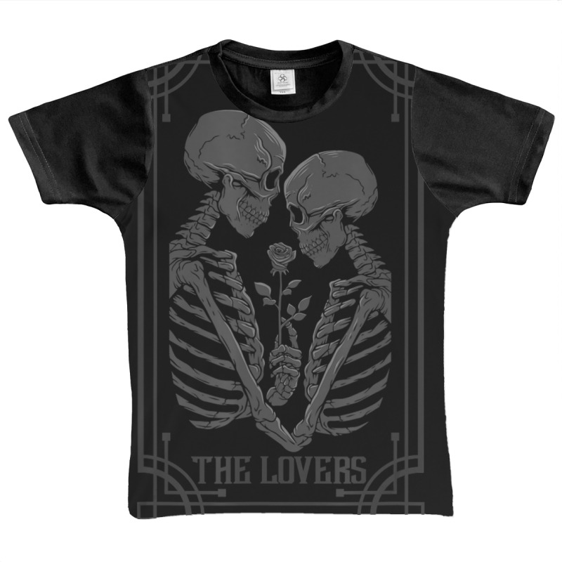 The Lovers Tarot Card Occult Goth Halloween Gothic Graphic Youth T-shirt | Artistshot