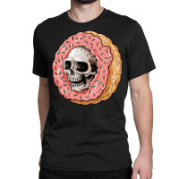 Skull Donat Classic T-shirt | Artistshot