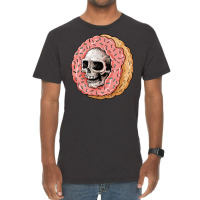 Skull Donat Vintage T-shirt | Artistshot