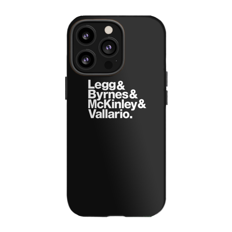 Legg & Byrnes & Mckinley & Vallario 1 iPhone 13 Pro Case by CarlosMurillo | Artistshot