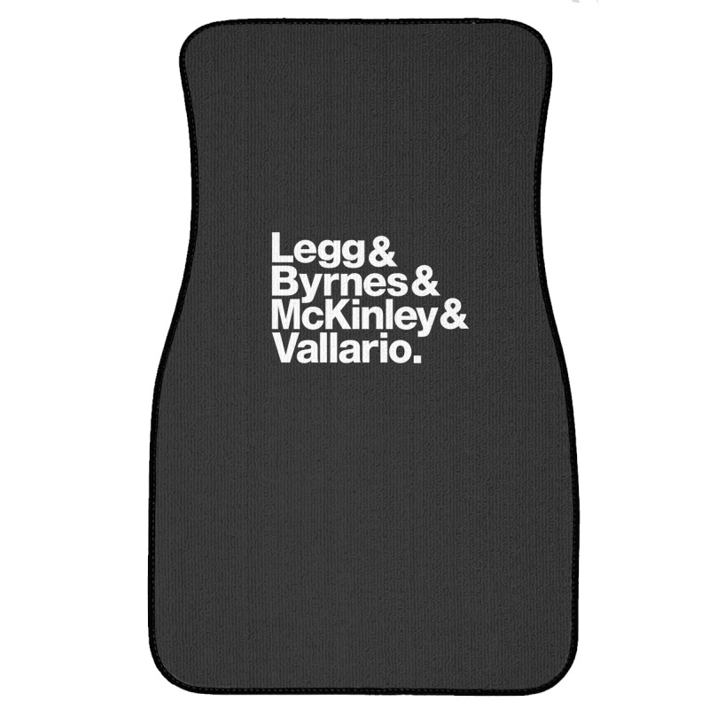 Legg & Byrnes & Mckinley & Vallario 1 Front Car Mat by CarlosMurillo | Artistshot