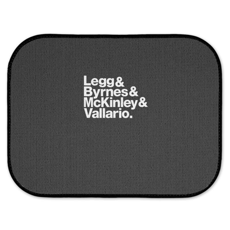 Legg & Byrnes & Mckinley & Vallario 1 Rear Car Mat by CarlosMurillo | Artistshot