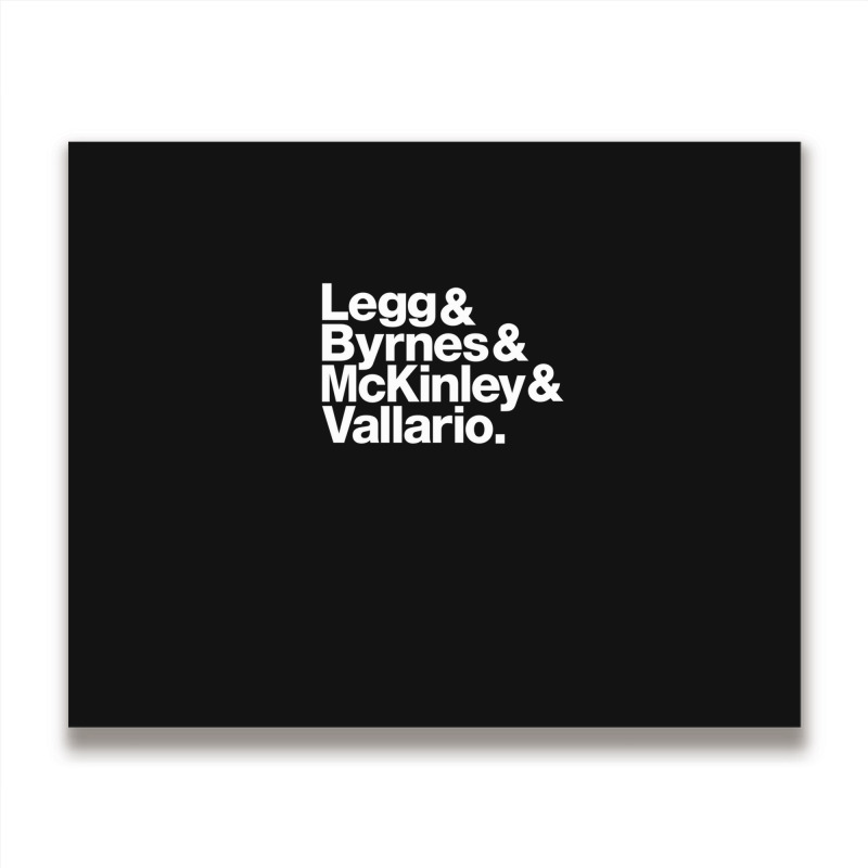 Legg & Byrnes & Mckinley & Vallario 1 Metal Print Horizontal by CarlosMurillo | Artistshot