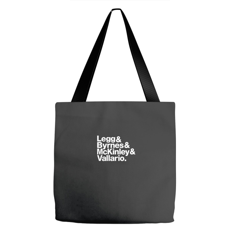 Legg & Byrnes & Mckinley & Vallario 1 Tote Bags by CarlosMurillo | Artistshot