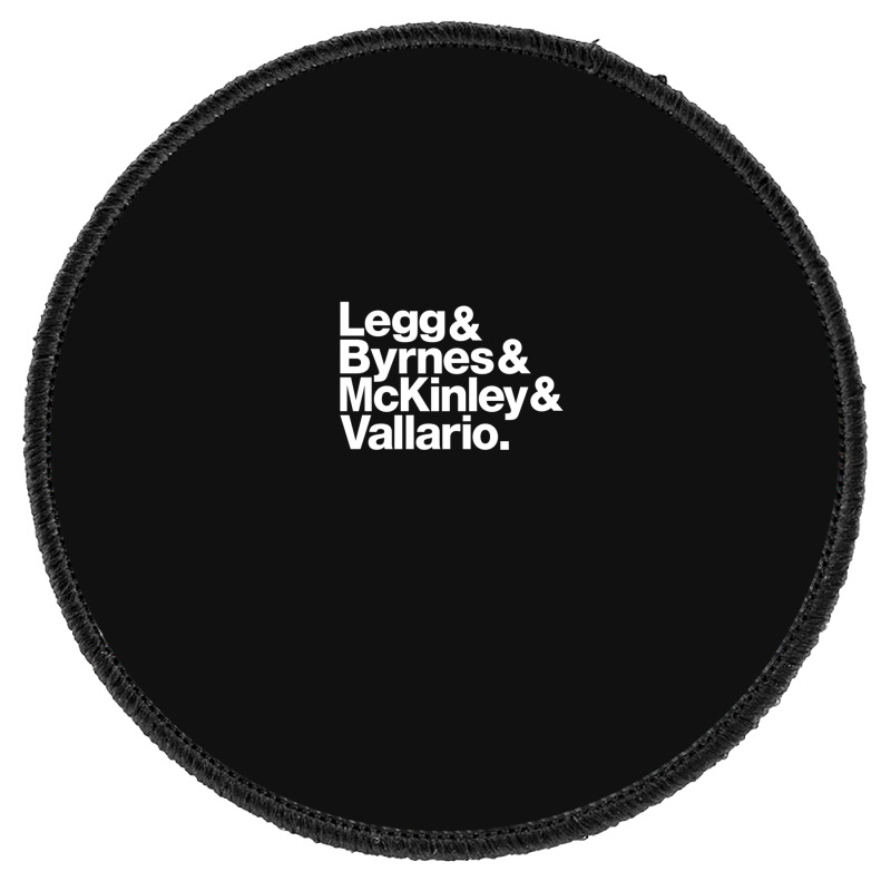 Legg & Byrnes & Mckinley & Vallario 1 Round Patch by CarlosMurillo | Artistshot