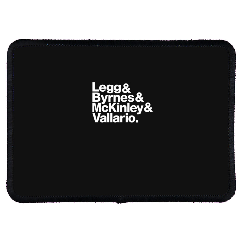 Legg & Byrnes & Mckinley & Vallario 1 Rectangle Patch by CarlosMurillo | Artistshot