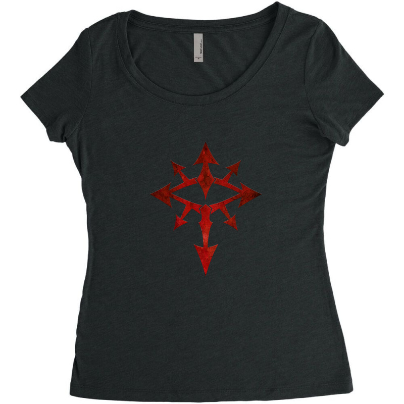 The Eye Of Chaos Women's Triblend Scoop T-shirt | Artistshot