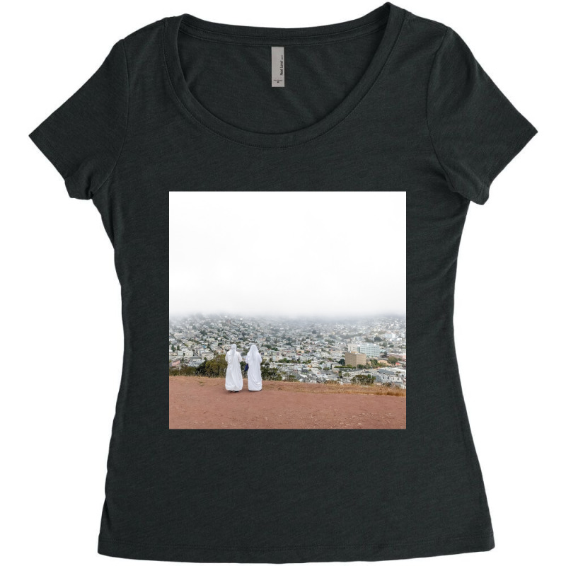 Asphalt Meadows Women's Triblend Scoop T-shirt by cm-arts | Artistshot