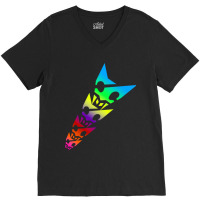 Soul Cat Badges V-neck Tee | Artistshot