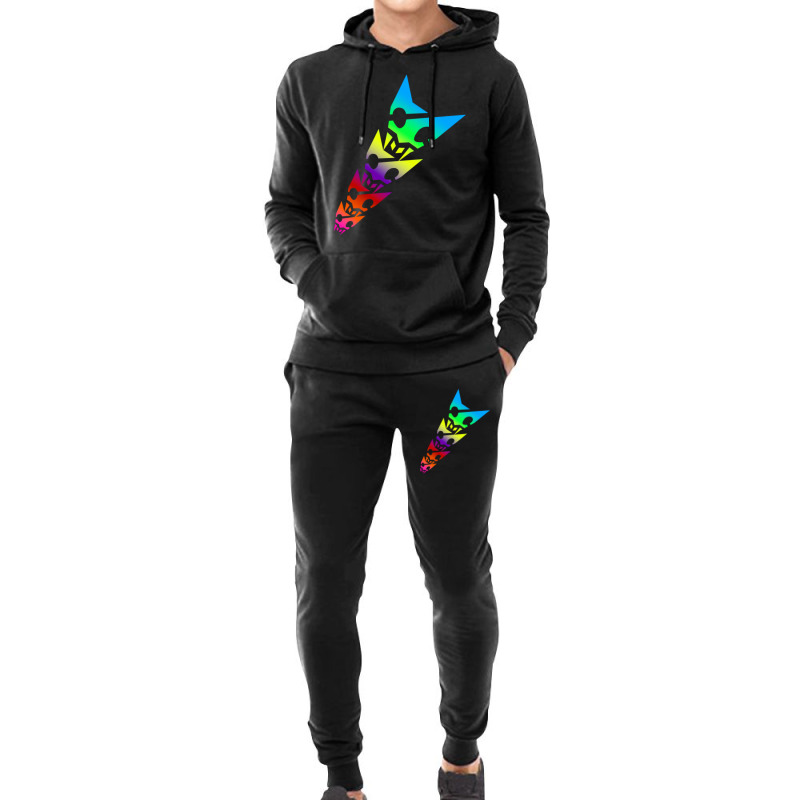 Soul Cat Badges Hoodie & Jogger Set | Artistshot