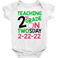 Teaching 2nd February 2022 Twosday Baby Bodysuit | Artistshot