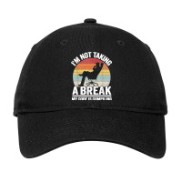 I'm Not Taking A Break My Code Is Compiling Coder Programmer Adjustable Cap | Artistshot