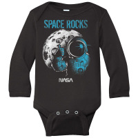 Space Rocks Space Man Long Sleeve Baby Bodysuit | Artistshot