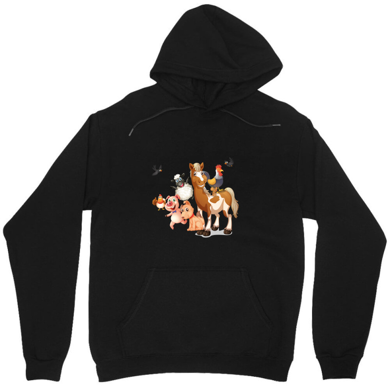 Cartoon Animals Anime Unisex Hoodie by RichardLopez | Artistshot