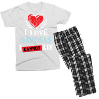 I Love Samosas I Can Not Lie Funny Food Humor Foodie Sweatshirt Men's T-shirt Pajama Set | Artistshot