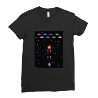 Alien Invasion Ladies Fitted T-shirt | Artistshot