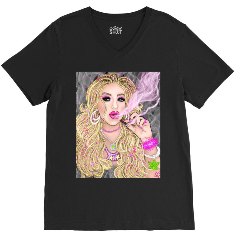 Tana Mongeau V-neck Tee | Artistshot