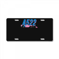 Alpine F1 Team Racing Car 2022 A522 Bwt Pink Special Livery Bahrain Gp License Plate | Artistshot