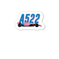 Alpine F1 Team Racing Car 2022 A522 Bwt Pink Special Livery Bahrain Gp Sticker | Artistshot