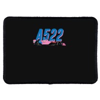 Alpine F1 Team Racing Car 2022 A522 Bwt Pink Special Livery Bahrain Gp Rectangle Patch | Artistshot