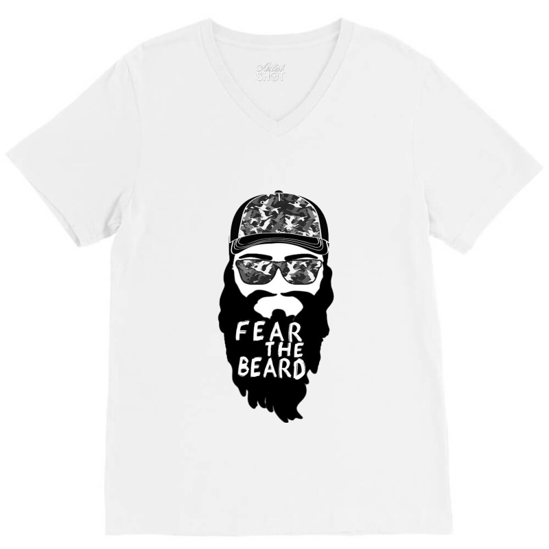 Fear Shirt V-Neck Tee by kynekel | Artistshot