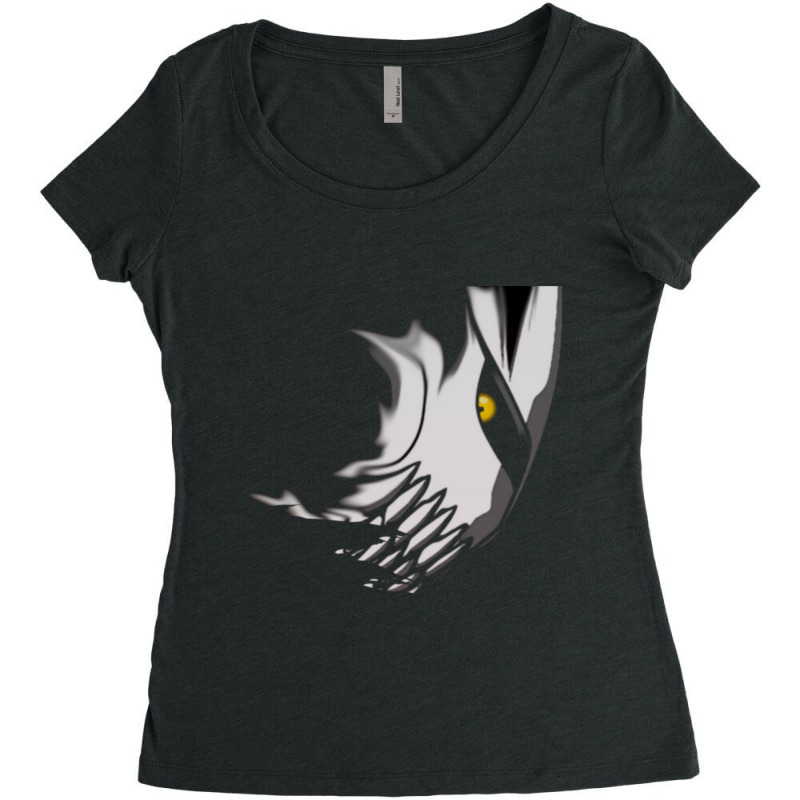 The Hollow Mask Women's Triblend Scoop T-shirt by milkshakeviolin | Artistshot