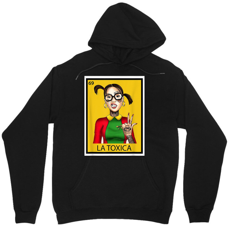 Mexican La Tóxica Lottery Card Funny Tattoos Girls Vintage T Shirt Unisex Hoodie by cm-arts | Artistshot