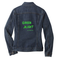 Green Light Ladies Denim Jacket | Artistshot