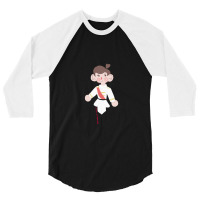 Roman Sanders Cartoon Standing 3/4 Sleeve Shirt | Artistshot