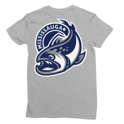 Mississauga Steelheads Ladies Fitted T-shirt Designed By Ava Amey