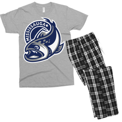 Mississauga Steelheads Men's T-shirt Pajama Set Designed By Ava Amey