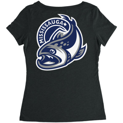 Mississauga Steelheads Women's Triblend Scoop T-shirt Designed By Ava Amey