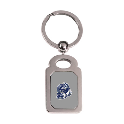 Mississauga Steelheads Silver Rectangle Keychain Designed By Ava Amey