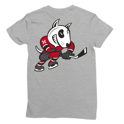 Niagara Icedogs Ladies Fitted T-shirt Designed By Ava Amey