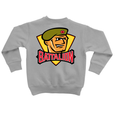 North Bay Battalion Toddler Sweatshirt Designed By Ava Amey