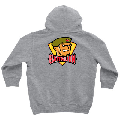 North Bay Battalion Youth Hoodie Designed By Ava Amey
