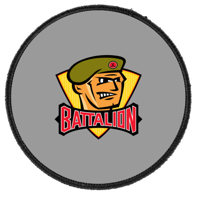 North Bay Battalion Round Patch Designed By Ava Amey