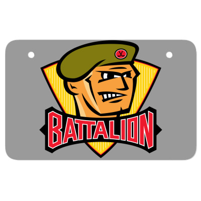 North Bay Battalion Atv License Plate Designed By Ava Amey