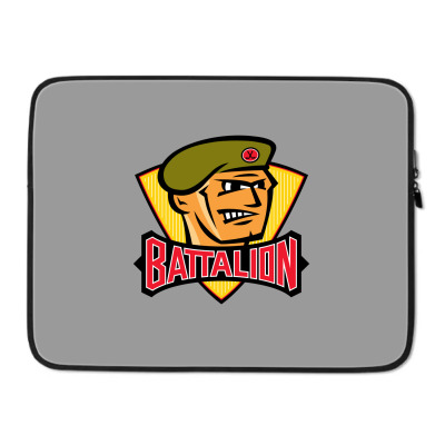 North Bay Battalion Laptop Sleeve Designed By Ava Amey