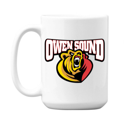 Owen Sound Attack 15 Oz Coffee Mug Designed By Ava Amey