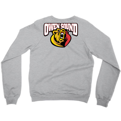 Owen Sound Attack Crewneck Sweatshirt Designed By Ava Amey