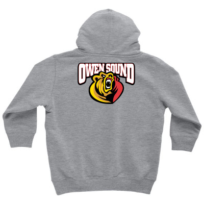 Owen Sound Attack Youth Hoodie Designed By Ava Amey